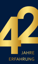 Unternehmen mit 42 Jahren Erfahrung